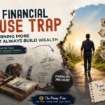 financial mouse trap concept showing income trapped with no path to wealth